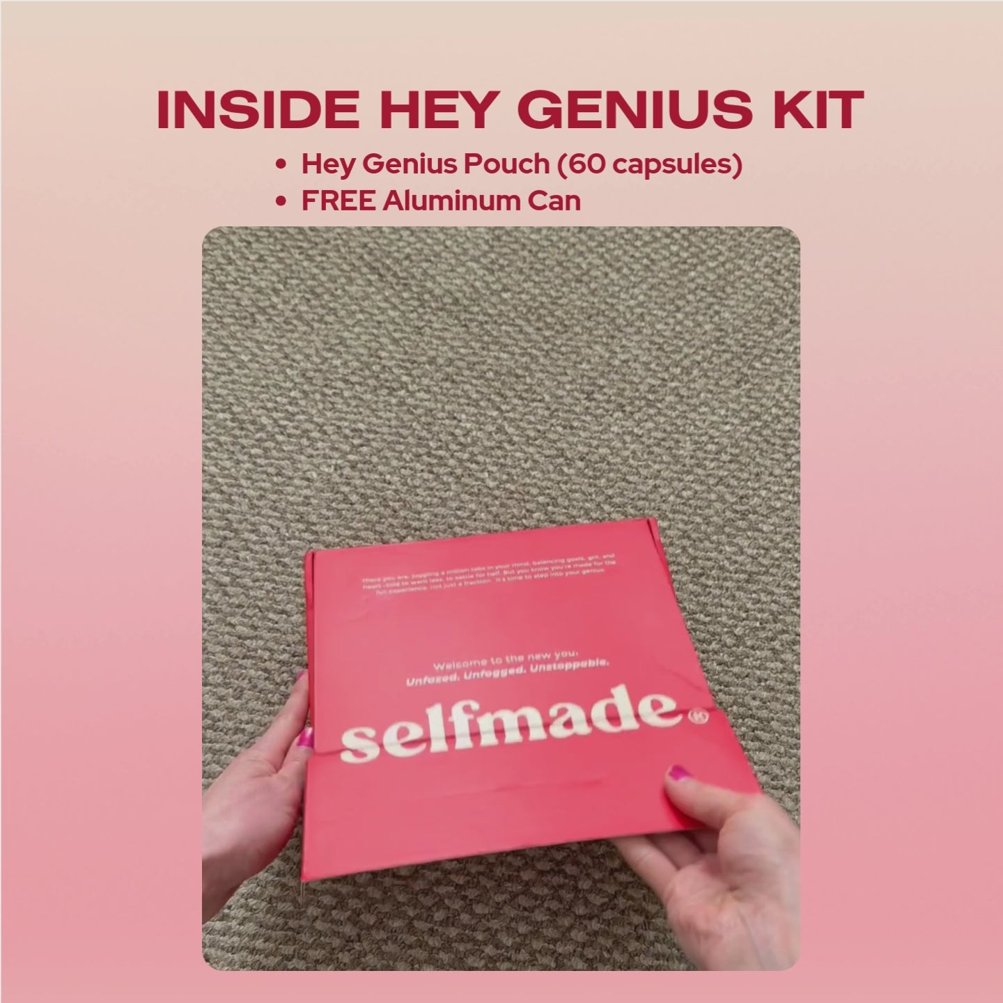 Hey Genius - Women Cognitive Support.